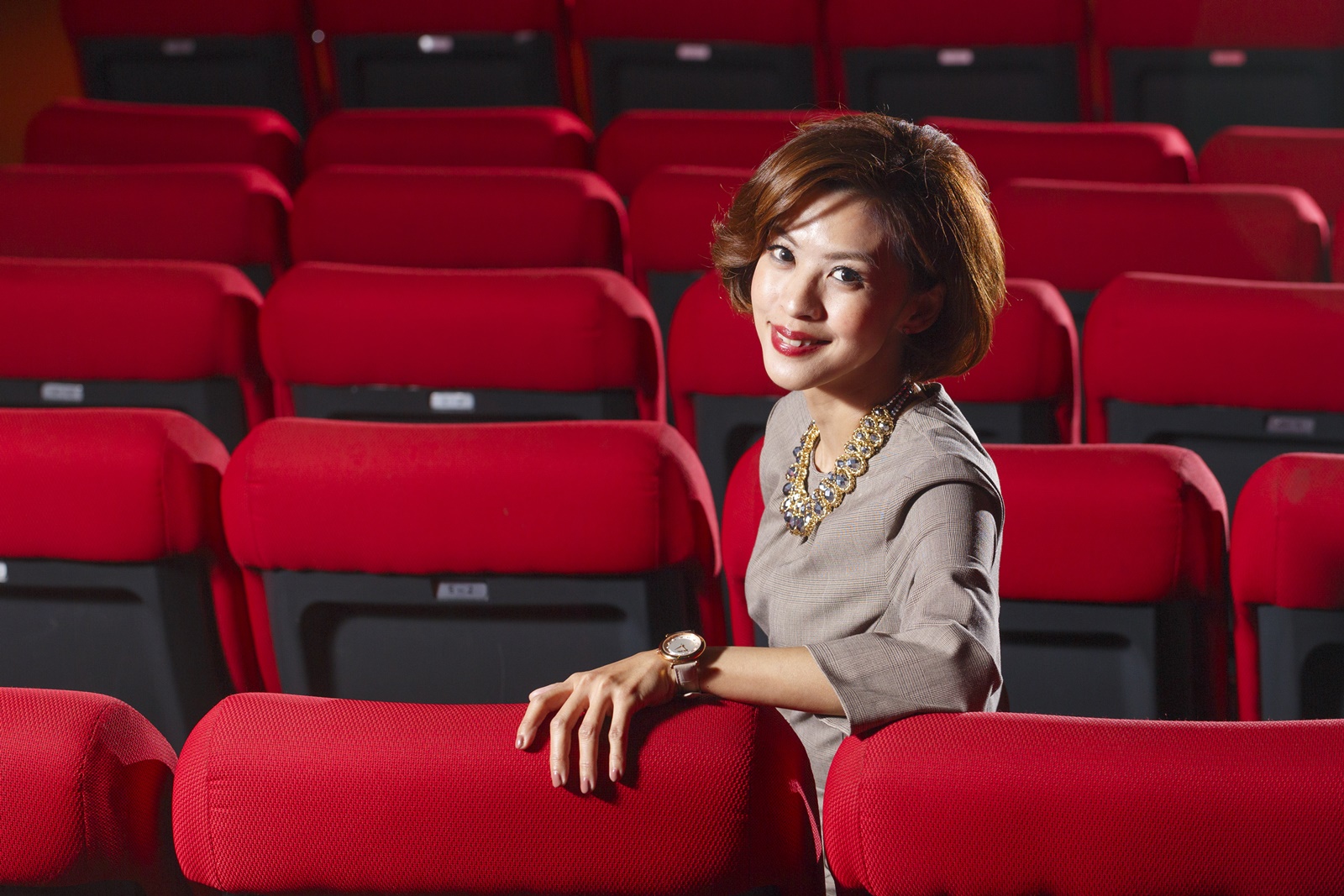 陳伯任執行長 台灣電影文化協會，因為熱愛 她為臺灣電影產業點一盞光